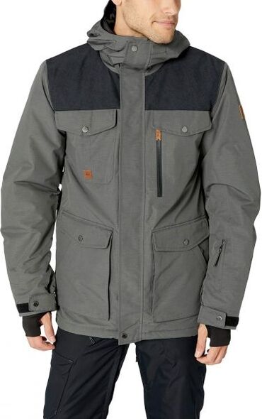 Куртки: Куртка QUIKSILVER Mission Solid (Индонезия) Сноубордическая мужская — 22