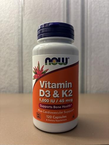 optitect vitamin c: NOW Vitamin D3 & K2 kapsulları - Formul: Vitamin D3 — 1
