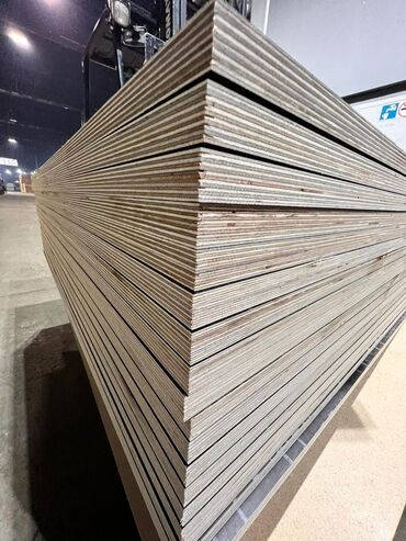 Фанера: Фанера, Ламинированная, Для строительства, Береза, Влагостойкая — 5