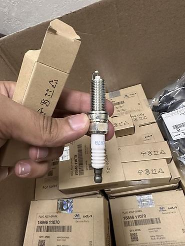 kia rio kompressor: Hyundai/Kia orijinal ehtiyat hissəsi – Şam dəsti (Spark Plug), kod — 2