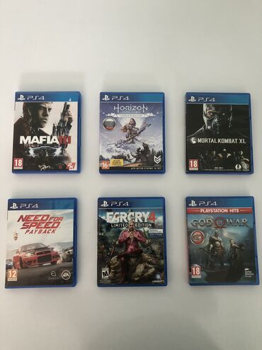 ps4 oyunlar barter: God of War, Ekşn, İşlənmiş Disk, PS4 (Sony Playstation 4)