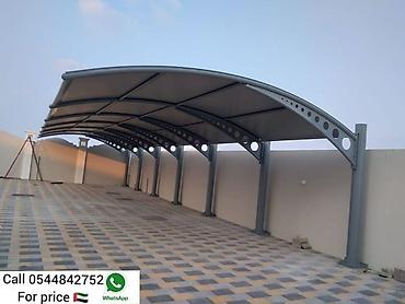 Навесы: Навес, Арочный, Металл, Поликарбонат, Установка — 8