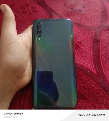Samsung Galaxy A51, 64 ГБ, цвет - Серый, Отпечаток пальца, Face ID