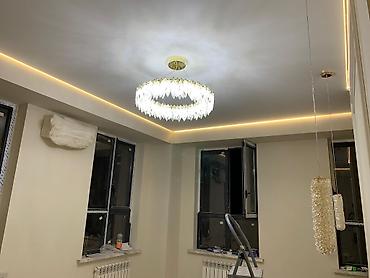 Натяжной потолок: Натяжной потолок Глянцевое, Матовое, 3D потолки Гарантия, Бесплатная консультация, Бесплатный замер — 7