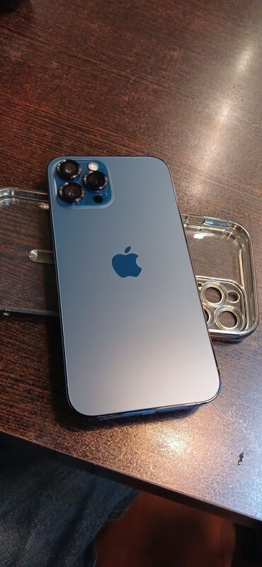 iphone 8 plus 64gb: IPhone 12 Pro Max, 128 GB, Göy, Face ID