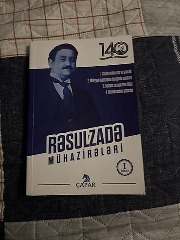 Məhsul: “Rəsulzadə – Mühazirələr” (I hissə) kitabı Nəşriyyat: Çapar lalafo.az -da Məhsul: “Rəsulzadə – Mühazirələr” (I hissə) kitabı Nəşriyyat: Çapar