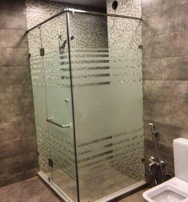 Duş kabinaları, arakəsmələr: Yeni Arakəsmə, Künc üçün, Pulsuz çatdırılma — 6