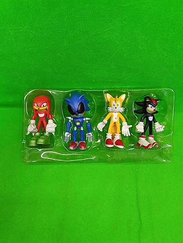 игрушки sonic: Соник игрушки персонаж в наборе🌟 Комплектация товара: 4 персонажа из — 2