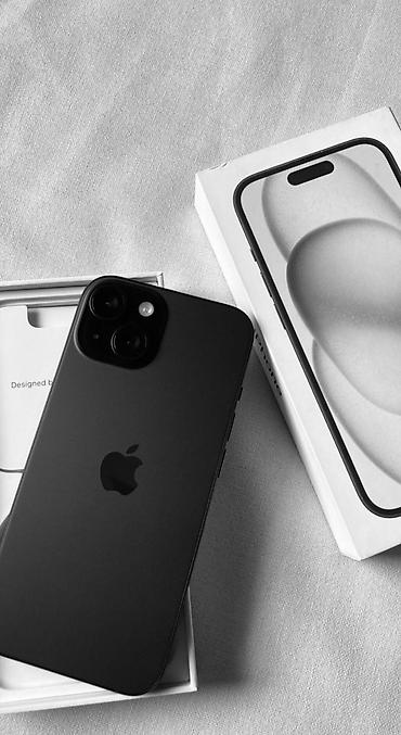 IPhone 15 128гб, акб 88, с коробкой, пользовалась девушка