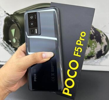 чехол для телефона кожаный: Poco F5 Pro, Колдонулган, 512 ГБ, түсү - Кара, 2 SIM