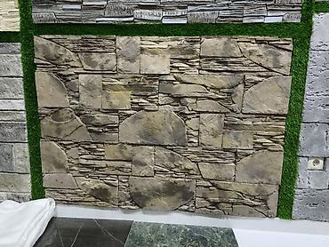 dekor panel: Dekorativ daş panellər – fasad və interyer üçün - Material: hazır — 1