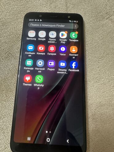 сотовые телефоны б у: Samsung Galaxy A6, Б/у, 32 ГБ, цвет - Золотой