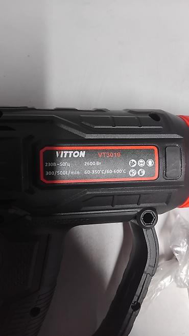 Строительные фены: Технический фен Vitton VT3019 Новый Полный комплект Доставка — 3