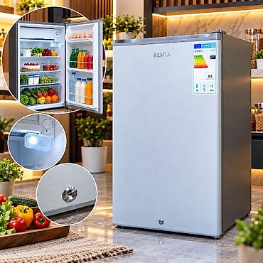 Yeni 1 qapılı Soyuducu Satılır, rəng - Gümüşü, Dolab içi