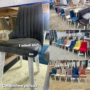 Masa və oturacaq dəstləri: Mətbəx üçün, Yeni, Açılmayan, Dördbucaq masa, 4 stul — 15