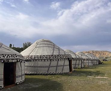 Аренда юрты, Каркас Деревянный, 85 баш, Казан, Посуда, С полом