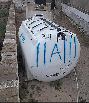Baklar və çənlər: 5 tonluq plastik çən satılır. Su, məişət və təsərrüfat ehtiyacları — 1