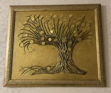 Şəkillər, tablolar: Картина «Денежное дерево »💰💵 Ручная работа денежки настоящее! — 9