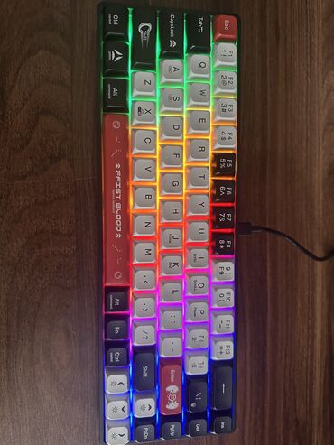 toshiba notebook qiymeti: Jedel KL-68 RGB Klaviatura Rgb klaviatura heç istifadə
