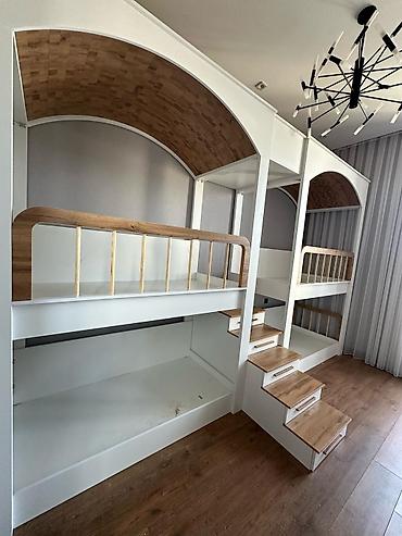 Uşaq və gənc otağı üçün dəstlər: Oğlan üçün, Yeni, Təknəfərlik çarpayı, Yazı masası, Dolab, Komod — 2