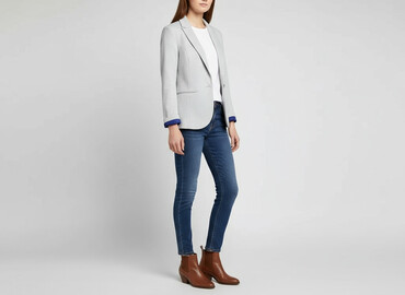 tanie marynarki damskie: H&M, Women's blazer, size L