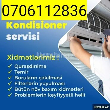 услуга ремонт стиральной машины: Kondisioner Usta