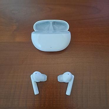 iphone qulaqlıq: İşlənmiş Simsiz (Bluetooth) Qulaqcıqlar, Honor, rəng - Ağ — 1