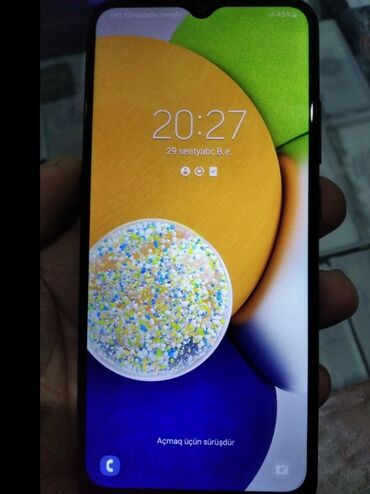 mini soyuducu işlənmiş: Samsung A10e, 32 GB, rəng - Qara, Face ID