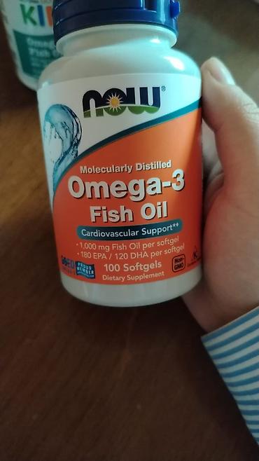 centrum vitamin: NOW Omega-3 Fish Oil – molekulyar distillə olunmuş balıq yağı — 1