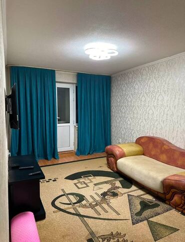 сдаются квартира токолдош: 2 комнаты, 43 м², 104 серия, 3 этаж, Евроремонт