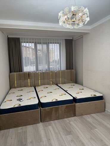 Спальные гарнитуры: Спальный гарнитур, Двуспальная кровать, Металл, цвет - Белый — 11