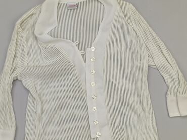białe bluzki damskie xxl: Koszula Damska, 2XL, stan - Dobry