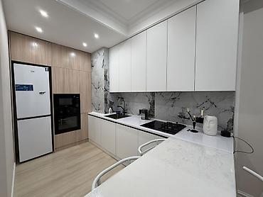 Продажа квартир: 1 комната, 47 м², Асанбай мкр Элитка, 2 этаж, Дизайнерский ремонт — 4