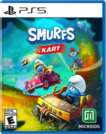 PS5 (Sony PlayStation 5): Ps5 smurfs kart