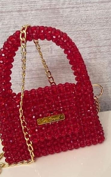 bel çantalari: Boncuklu əl işi çanta kolleksiyası - Material: yüksək keyfiyyətli — 1