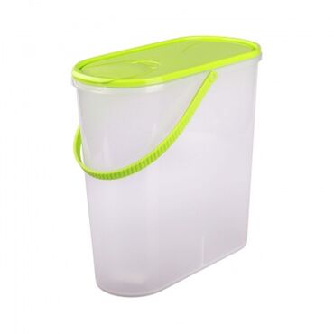 пластиковые ведра с крышкой для пищевых продуктов: Ёмкость для сыпучих продуктов 6л