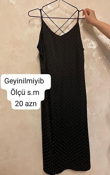 Ziyafət donları: ENDİRİM var hamsına 1) Qara slip don - Nazik spagetti qayışlı, arxası — 1