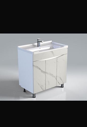 Тумбы для ванны: Тумба для ванны, С раковиной, Другой материал — 1