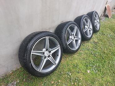Колеса в сборе: Б/у Колесо Mercedes-Benz 245 / 35 / R 18, 5 Болтов — 4