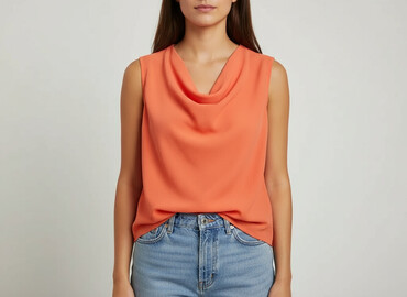 bluzki czarne reserved: Women's blouse, size M