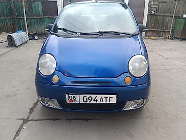 жеңил машина: Daewoo Matiz: 2003 г., Кол менен иштөөчү, Бензин, Хетчбек — 1