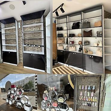 divar rəf: Vitrinler hamisi birlikde teciliiii *450 azn* satilir‼️5 ədəd şkafdır — 1