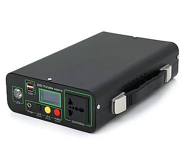 Генераторы: Портативная электростанция станция 300W 220V 300Втч Инвертор — 2