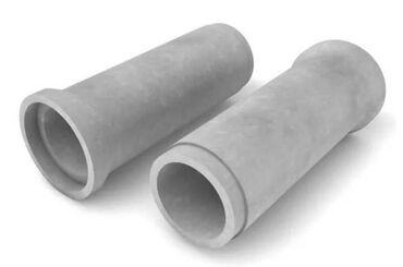 klass insaat materiallari: Dəmir-beton borular D= 100-8750 mm, s= 55-160 mm, Növ: suötürücü;