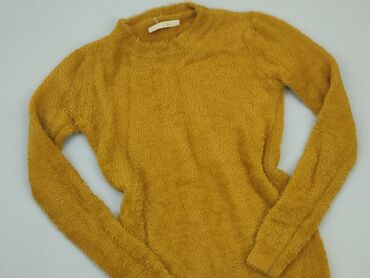 spódniczka w kratkę żółta: Sweter, S, stan - Bardzo dobry