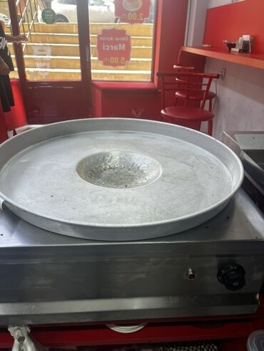 Boşqablar: Sac, Diametr: 10 sm, Termostatsız, İşlənmiş, Ünvandan götürmə