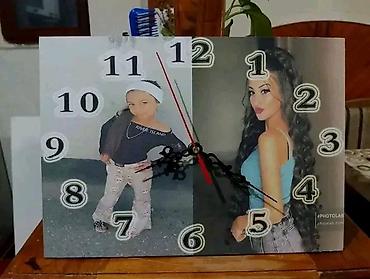 Satovi za kuću: Personalizovani zidni/sobni sat sa vašom fotografijom ZIDNI sat sa — 36