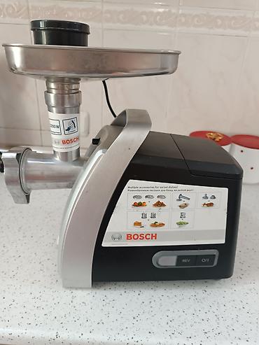 Мясорубки: Мясорубка Bosch, С реверсом, Б/у — 1