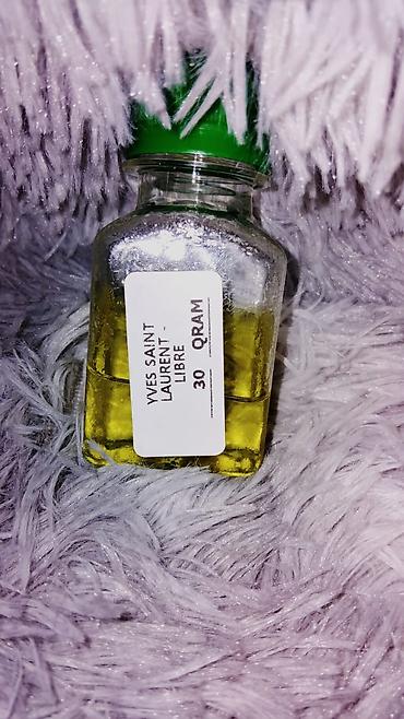 comitok l7c pro: Yves Saint Laurent – Libre, 30 qram ətir yağı. - Şüşə flakon, yaşıl — 1