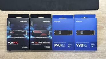 SSD diskləri: Daxili SSD disk Samsung, 4 TB, M.2, Yeni